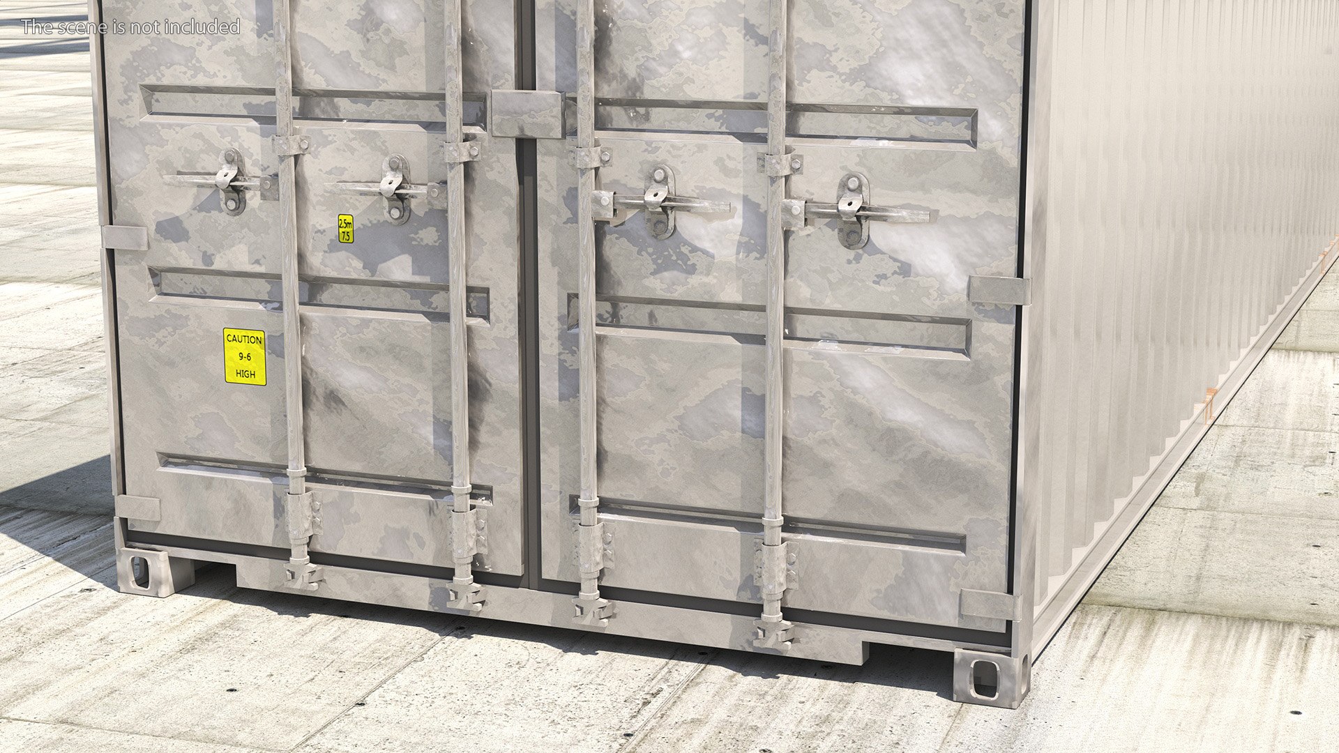 3D 40FT Side Opening Shipping Container - TurboSquid 2182960