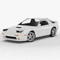 Mazda RX-7 FC3S Rigged