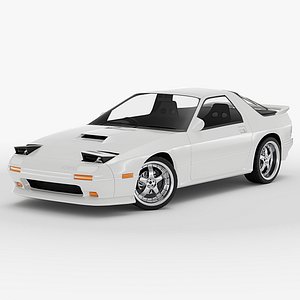 Mazda RX-7 FC3S Rigged