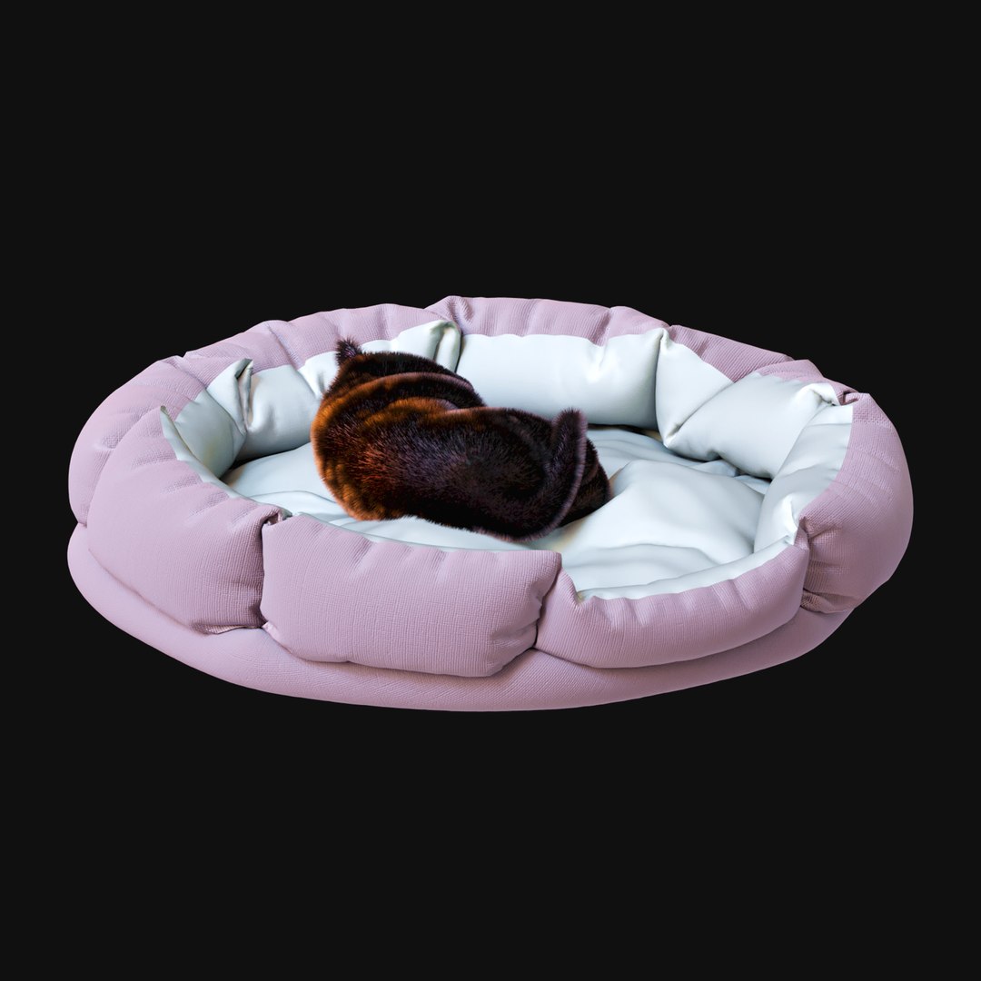 cozy cat bed kitten 3D model https://p.turbosquid.com/ts-thumb/eJ/HtPXhU/UJw8Il5T/catbed_render2/jpg/1558774763/1920x1080/fit_q87/03428c34f5af506e7b66a056ee41f68264b1798c/catbed_render2.jpg