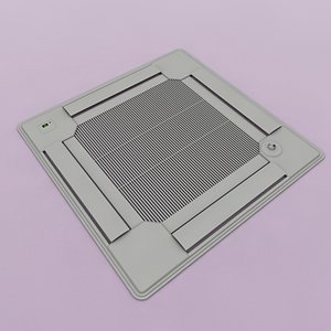 cinema4d ceiling air conditioner