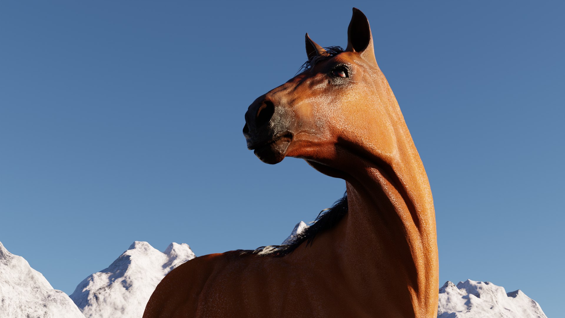 Horse 3D Model - TurboSquid 1965629