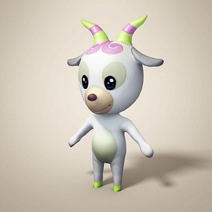 Cartoon sheep model