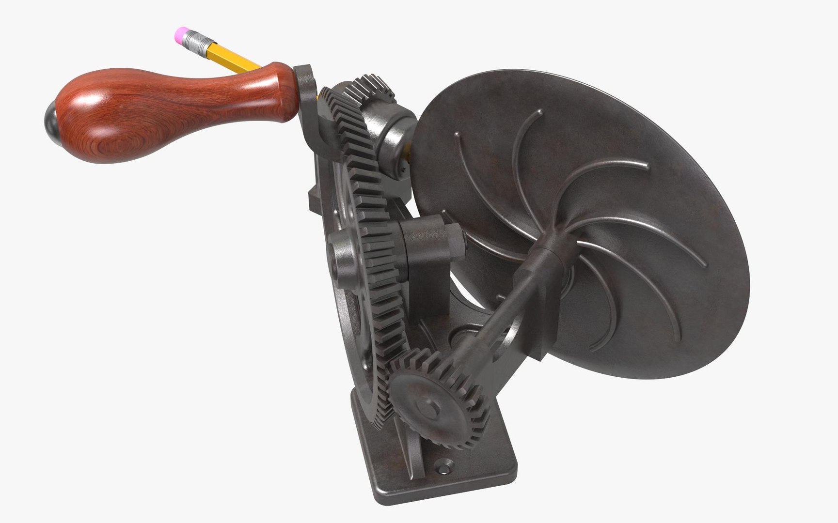 3D Antique Cast Iron Pencil Sharpener https://p.turbosquid.com/ts-thumb/eJ/Ud79hG/uG/pencilsharpener_17/jpg/1631290047/1920x1080/fit_q87/e0760cc7cc3a361e0aafafa1280e13305d8405c4/pencilsharpener_17.jpg