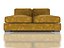 Armless sofa