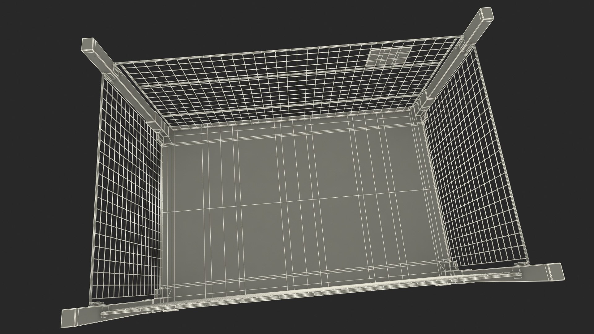 3D collapsible mesh metal pallet model https://p.turbosquid.com/ts-thumb/eJ/Wp0lrA/xMy5IJiJ/collapsiblemeshmetalpalletcagemb3dmodel023/jpg/1598059036/1920x1080/fit_q87/2f589c210df217668cf76019201c2c6c38785dd9/collapsiblemeshmetalpalletcagemb3dmodel023.jpg