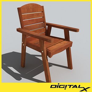 3d outdoor chair model
