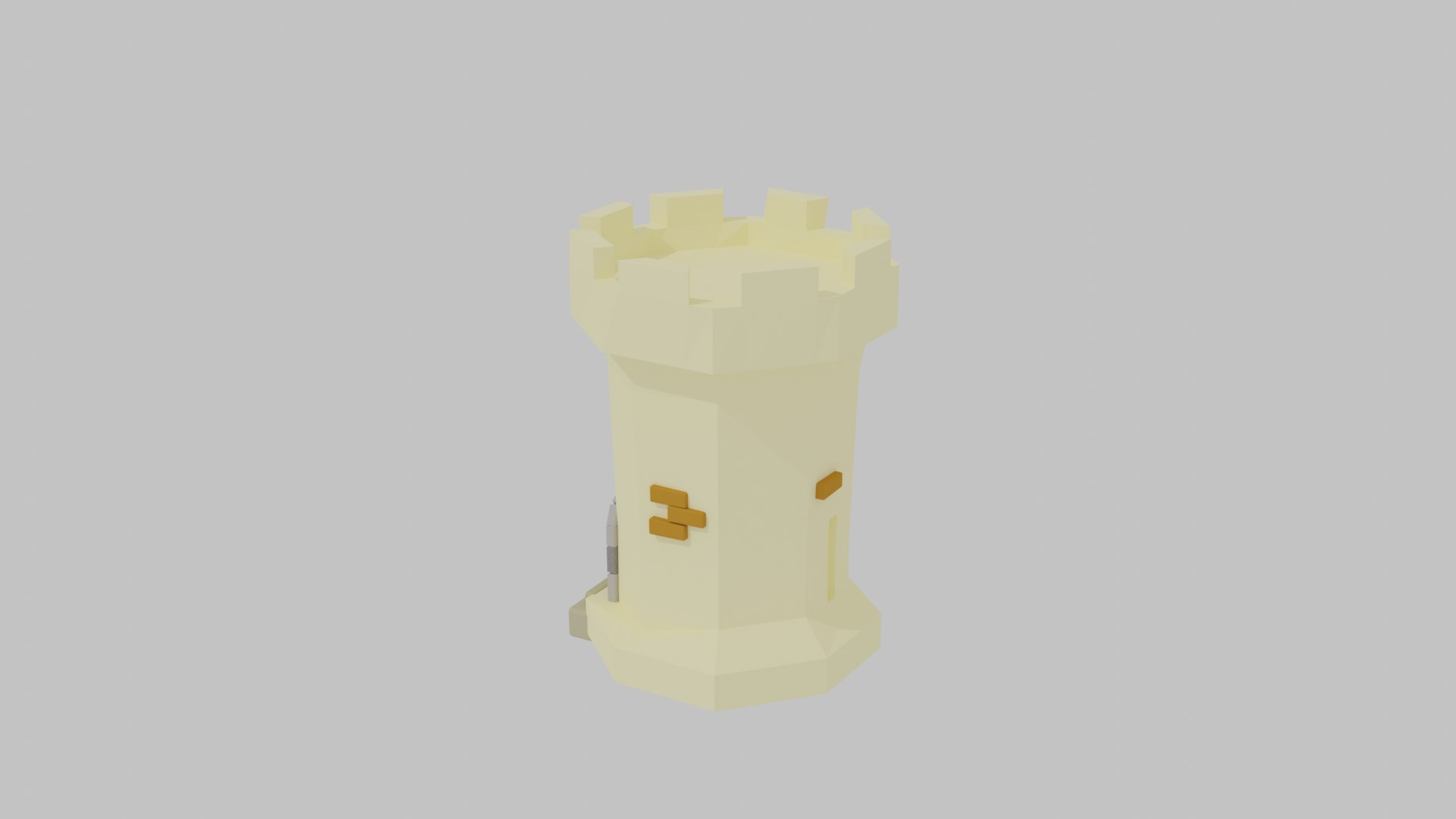 Free 3D Model Low Poly Tower TurboSquid 2202409