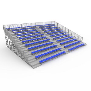Bleachers 27 3D model