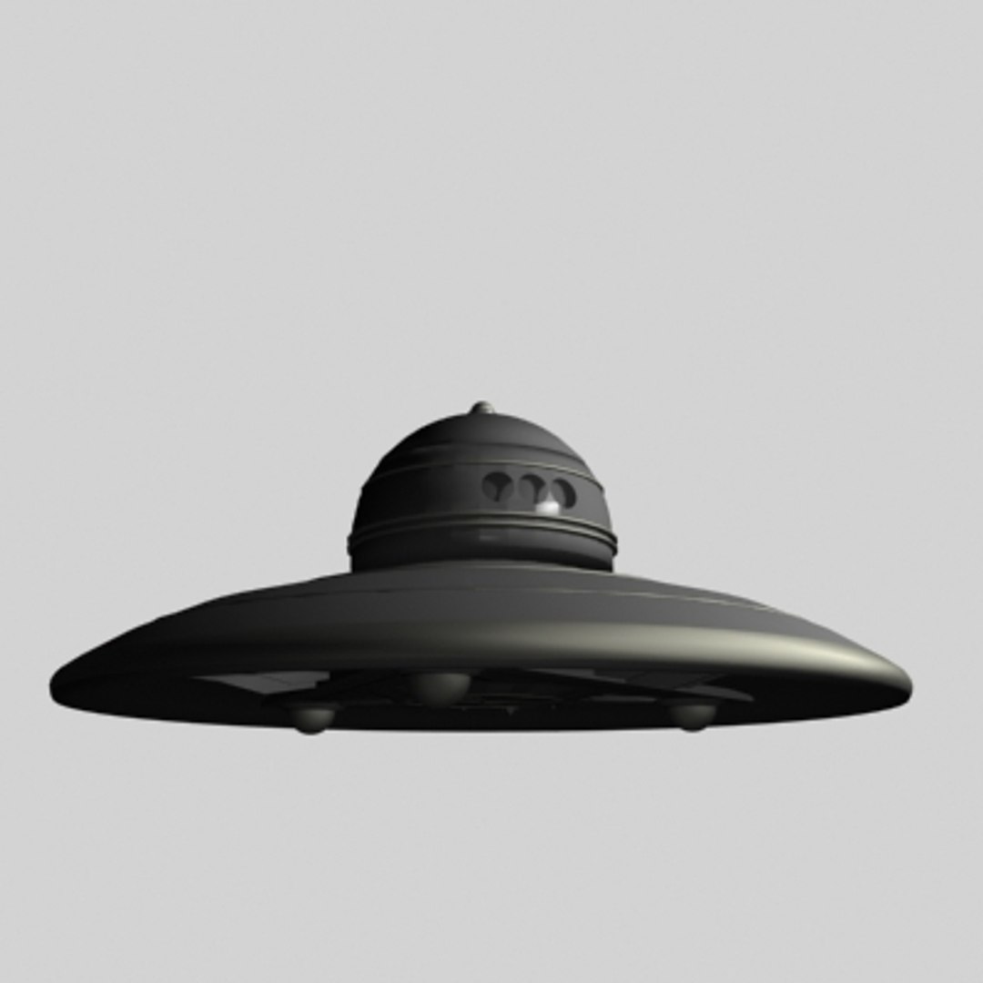 haunebau ii saucer 3d model