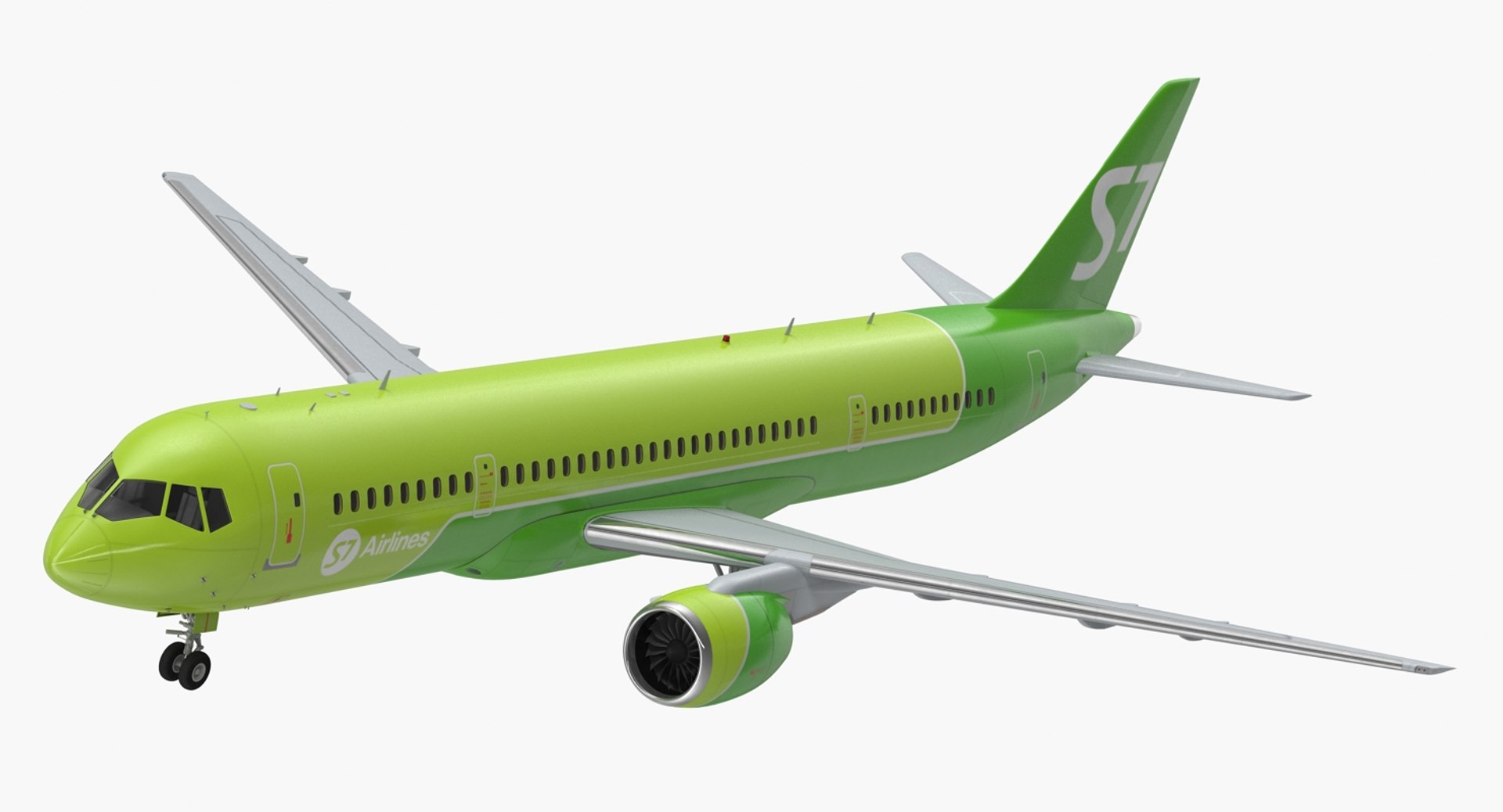 Irkut MC 21 300 S7 3D Model 3D model preview