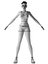 Stylized Woman 3D model