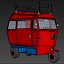 wheeled vehicle 3D model