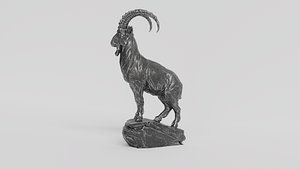 Ibex High Quality Printable 3D Model 3D model