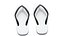 chinelo branco