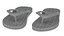 chinelo branco