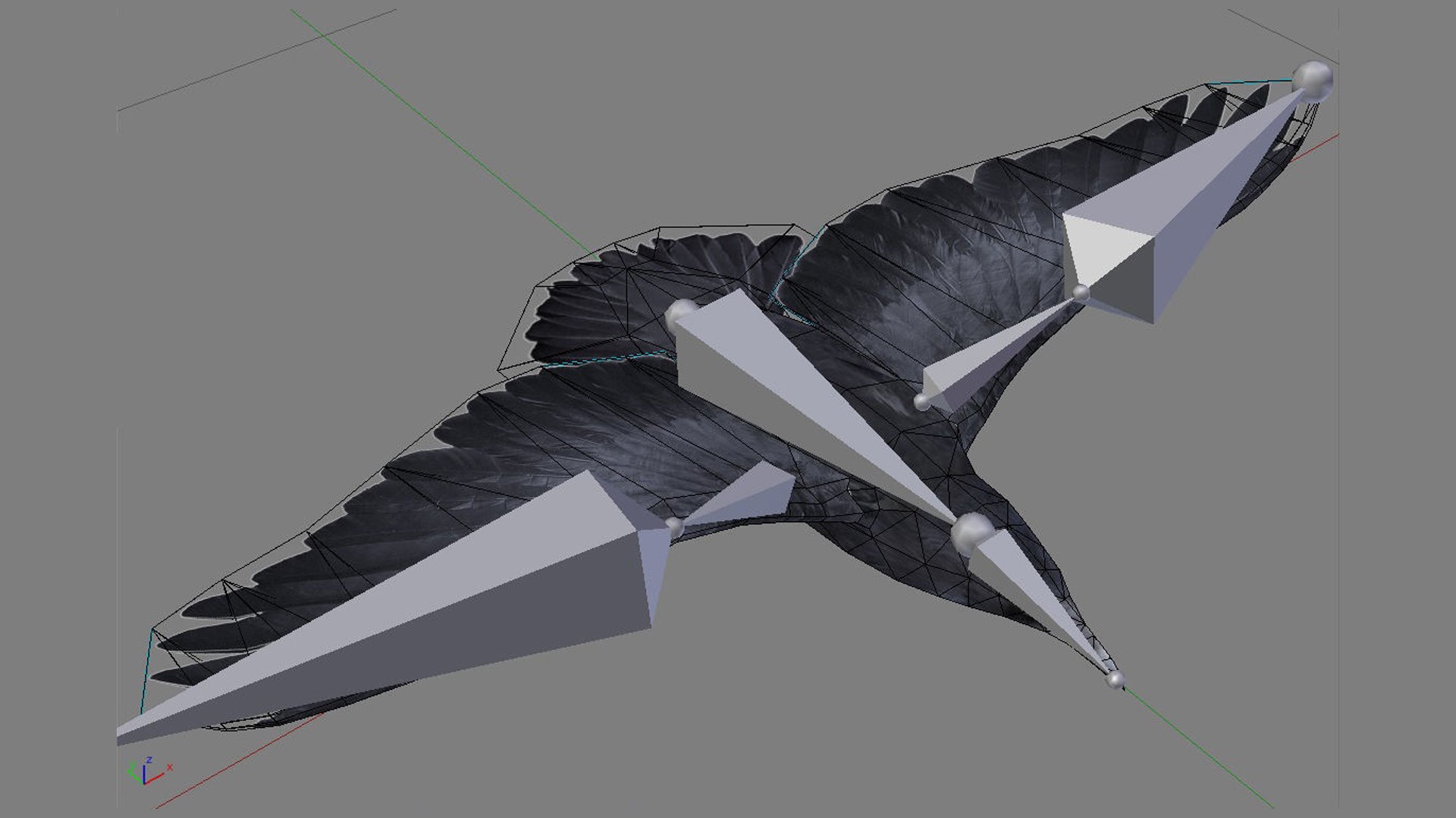 Low poly animated crow model https://p.turbosquid.com/ts-thumb/eJ/t9Nfvq/qP/lowpolyanimatedcrow3dmodel1ed7cc6576/jpg/1761476022/1920x1080/fit_q87/1d2717a0854ca0105a945188acdbf9e3dd183bed/lowpolyanimatedcrow3dmodel1ed7cc6576.jpg