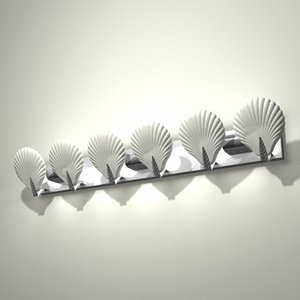 sea light fixture shell 3d model