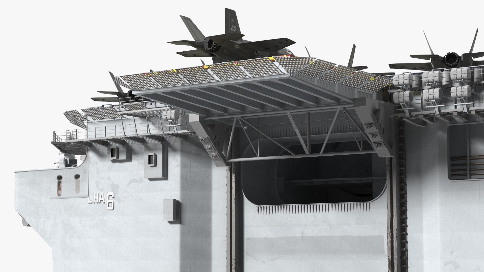 USS America LHA 6 with Aircrafts 3D https://p.turbosquid.com/ts-thumb/eJ/ubnlk7/RO/ussamericalha6withaircrafts3dsmodel043/jpg/1645146787/1920x1080/fit_q87/3716d6675882a152716cc79512e616ef8ac6b4f0/ussamericalha6withaircrafts3dsmodel043.jpg