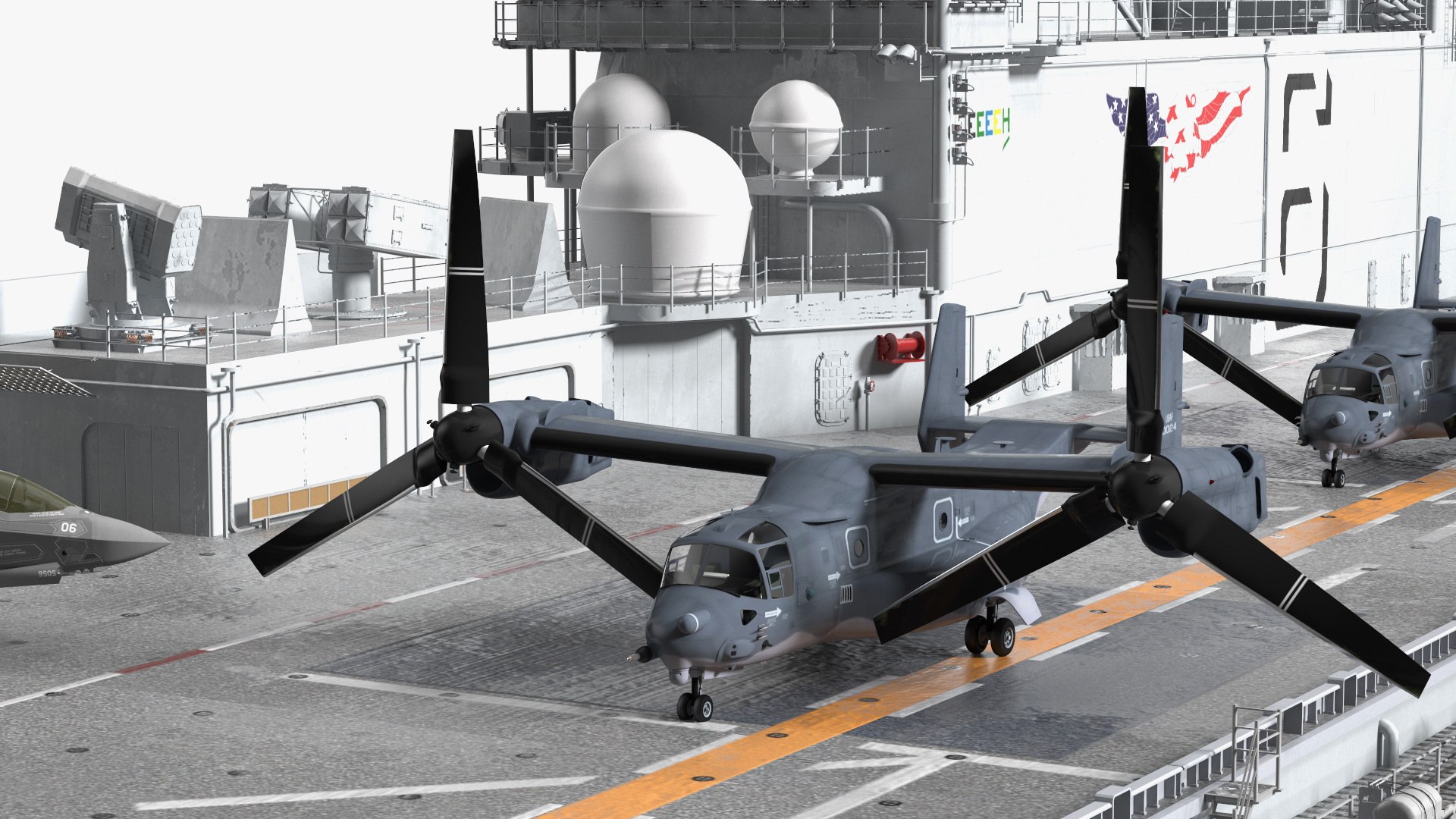 USS America LHA 6 with Aircrafts 3D https://p.turbosquid.com/ts-thumb/eJ/ubnlk7/r5/ussamericalha6withaircrafts3dsmodel038/jpg/1645146773/1920x1080/fit_q87/e0e828ab10efc908c9360b1d3451703687088e5f/ussamericalha6withaircrafts3dsmodel038.jpg