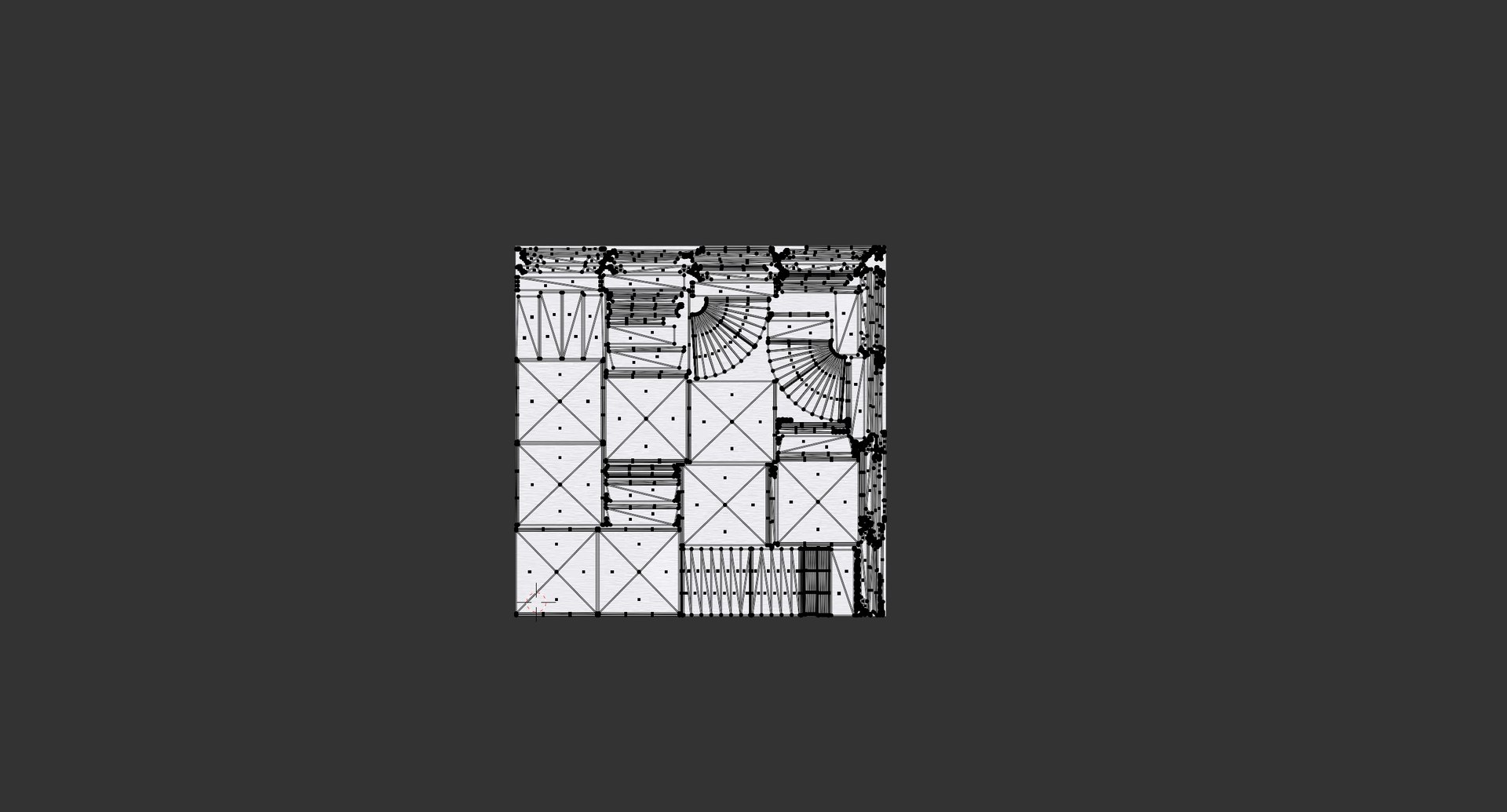 3D Model Rusty Rooftop AC Hvac Unit - TurboSquid 2332852