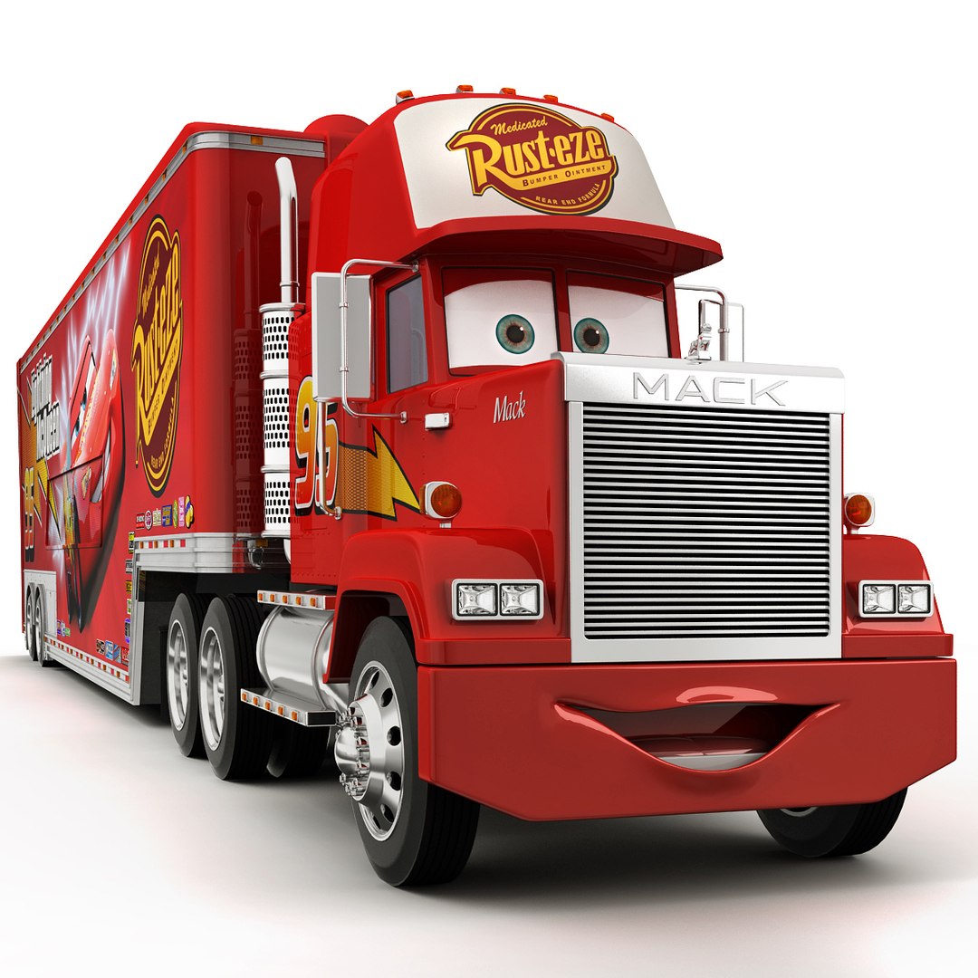 3d model of mack truck