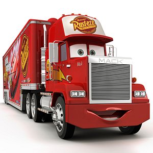 3d model of mack truck