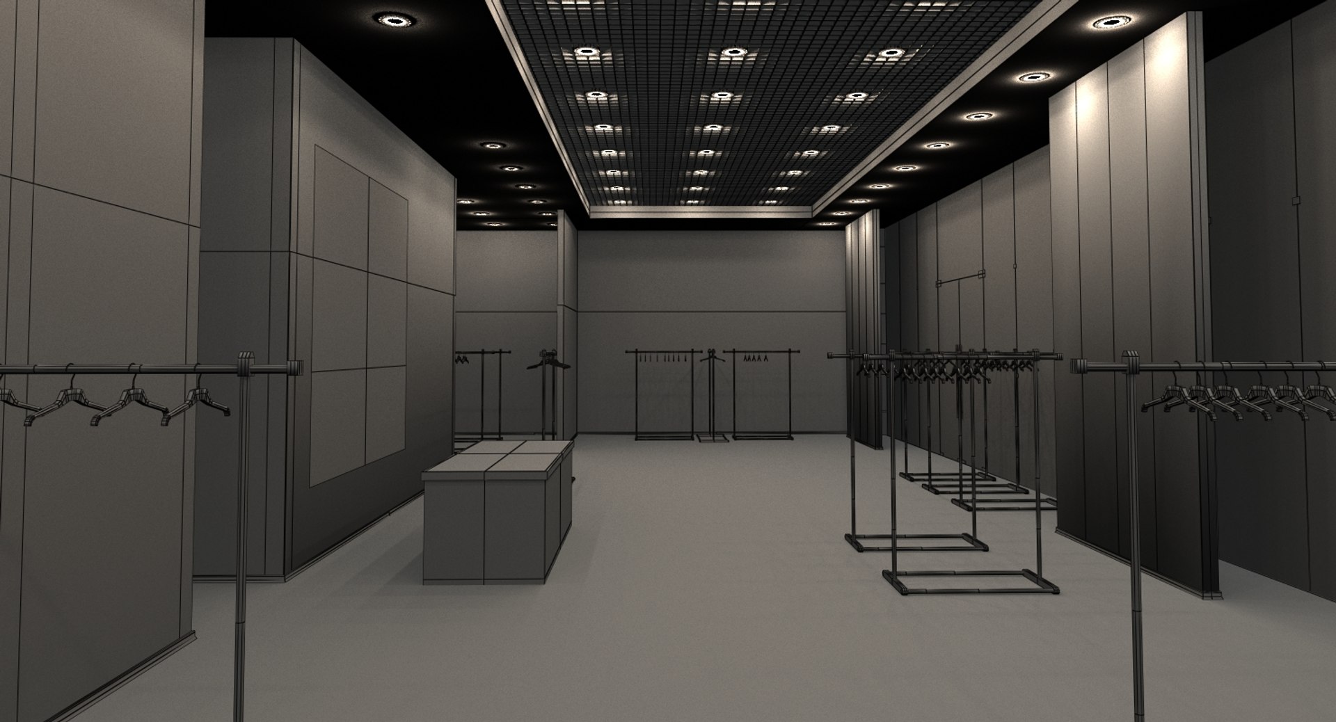 3D Modern Shop Model - TurboSquid 1241547