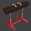 pommel horse 3d model