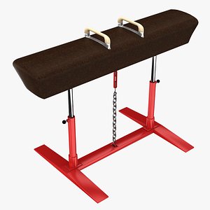 pommel horse 3d model
