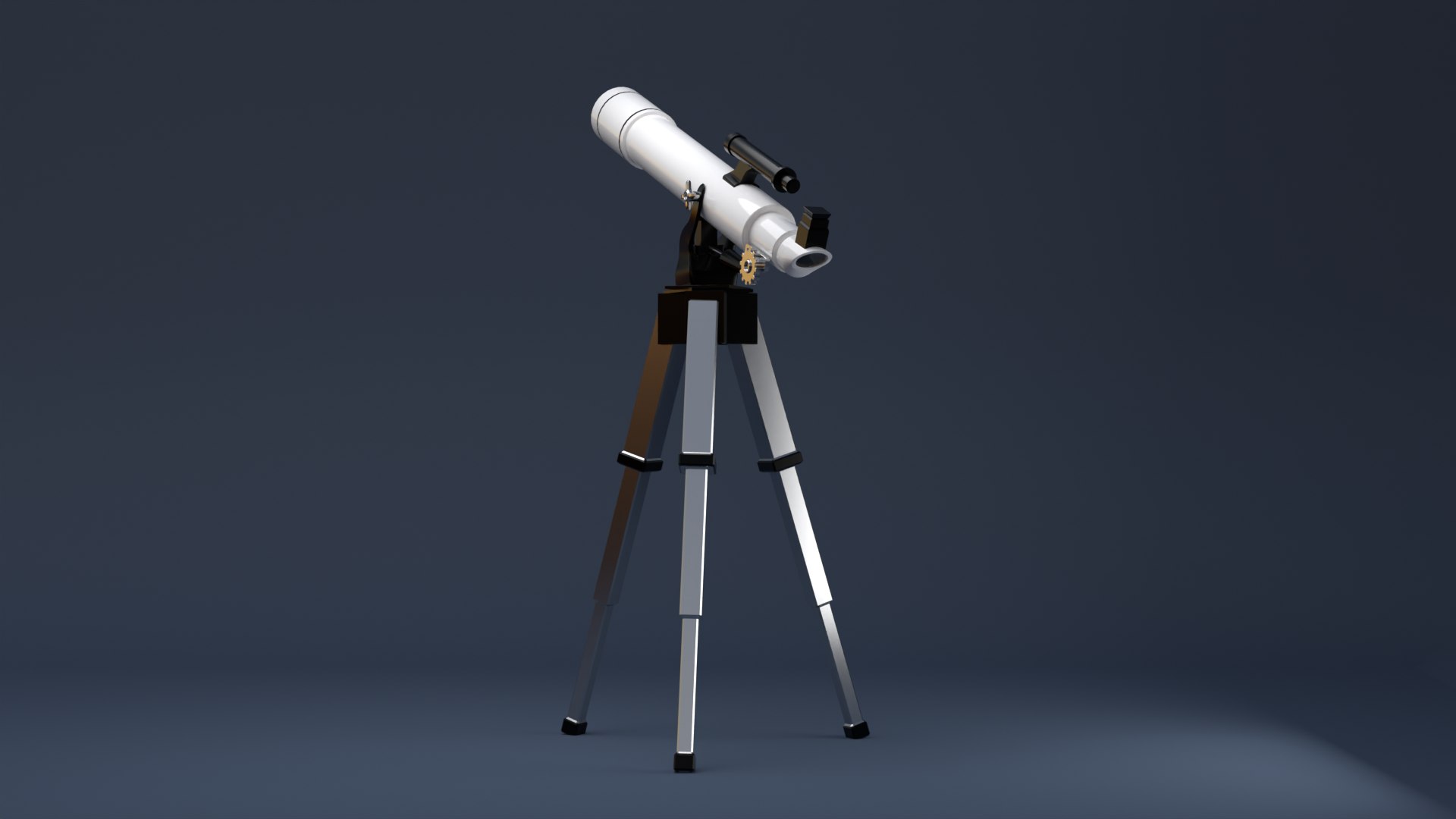 3d Telescope Obj Turbosquid 2135881