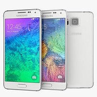 Samsung Galaxy Alpha Smartphone 2014 White