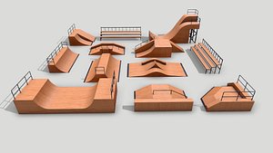 Modular Wooden Skatepark