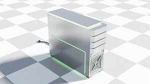 Desktop PC Computer 3D