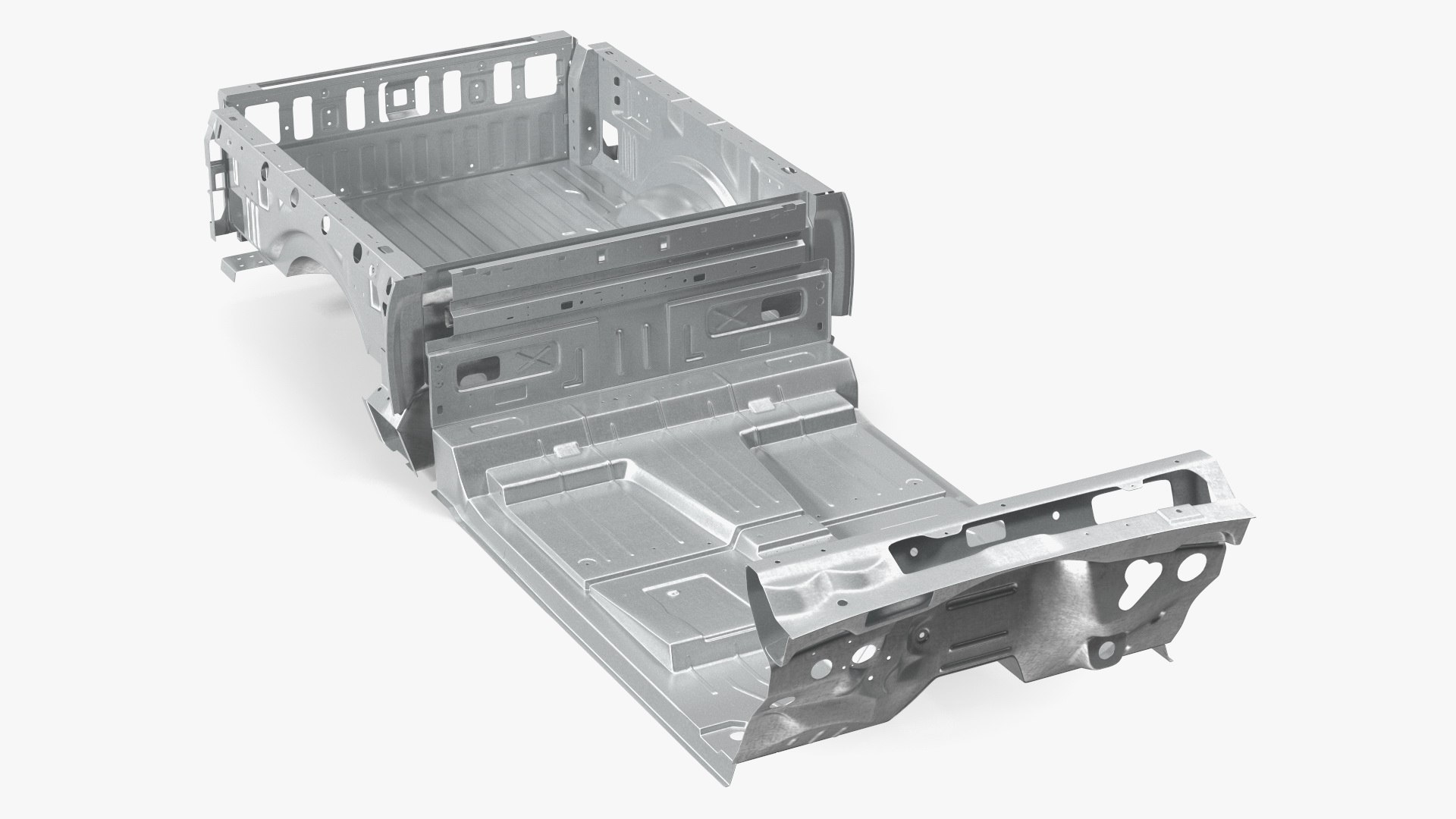 Pickup Truck Frame 3D model preview