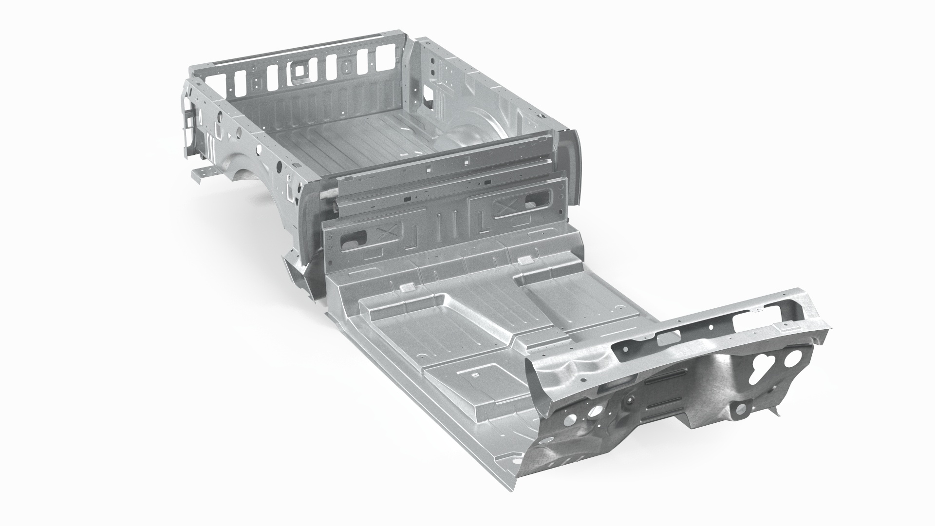 3D Pickup Truck Frame TurboSquid 2184198