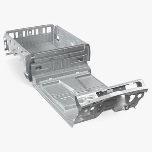3D Pickup Truck Frame
