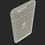 ipod touch space gray 3d model