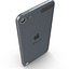 ipod touch space gray 3d model