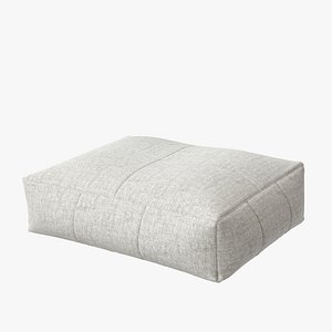 Ditre Italia FootStool Kris Linen Foot  Rest