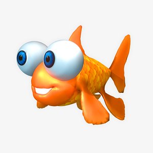 Cute Goldfish 3D