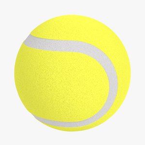 3D tennis ball