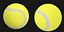 3D tennis ball
