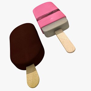 popsicles chocolate obj