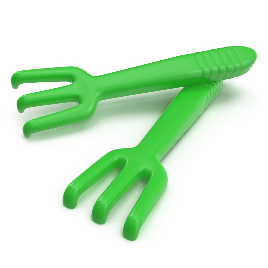 Toy Rake 3D Model 3D model preview