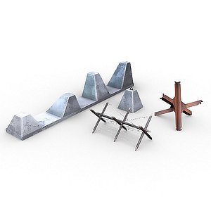WW2 Obstacles Pack 1