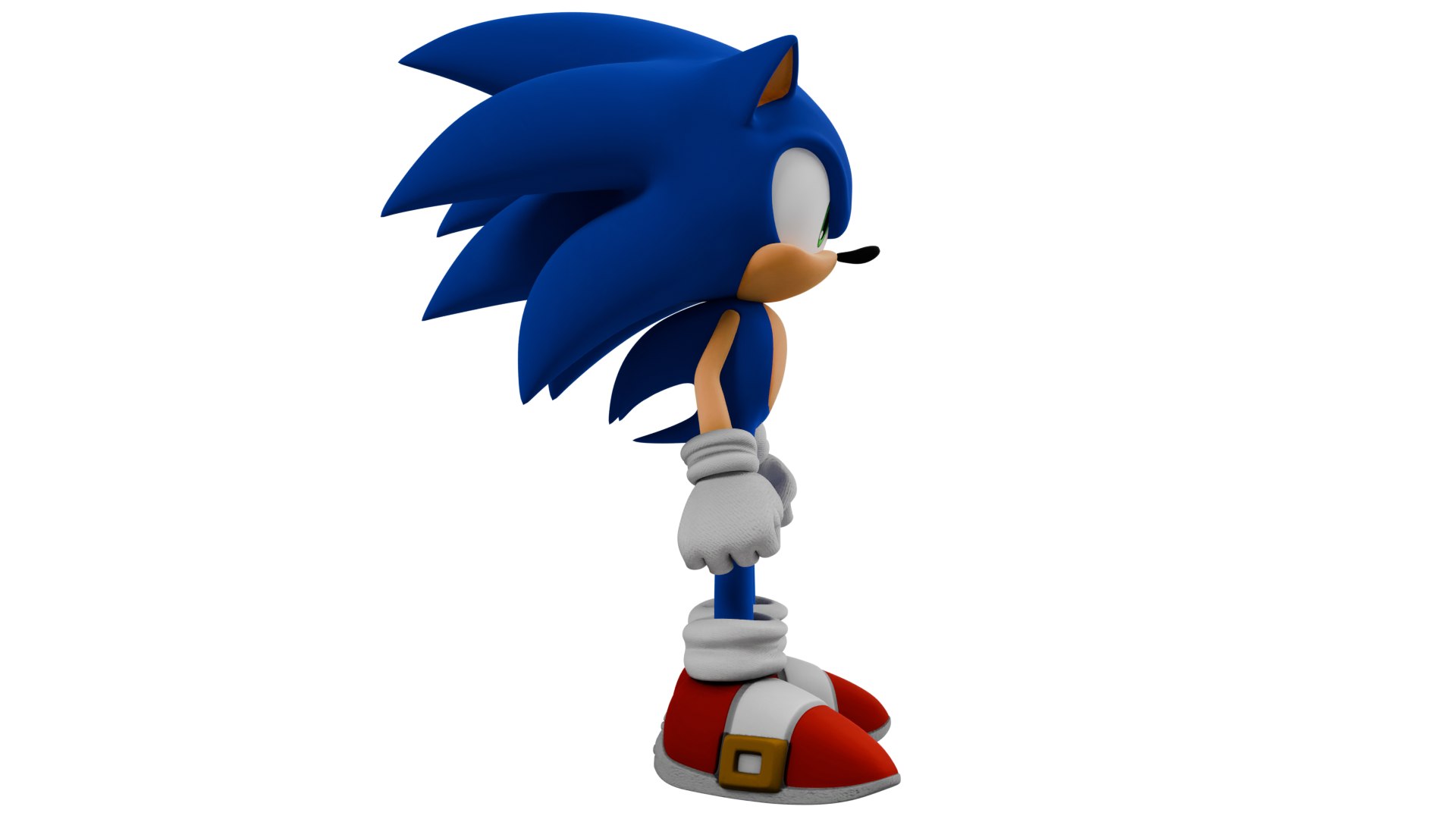 3D Sonic Rigged Model - TurboSquid 2207923