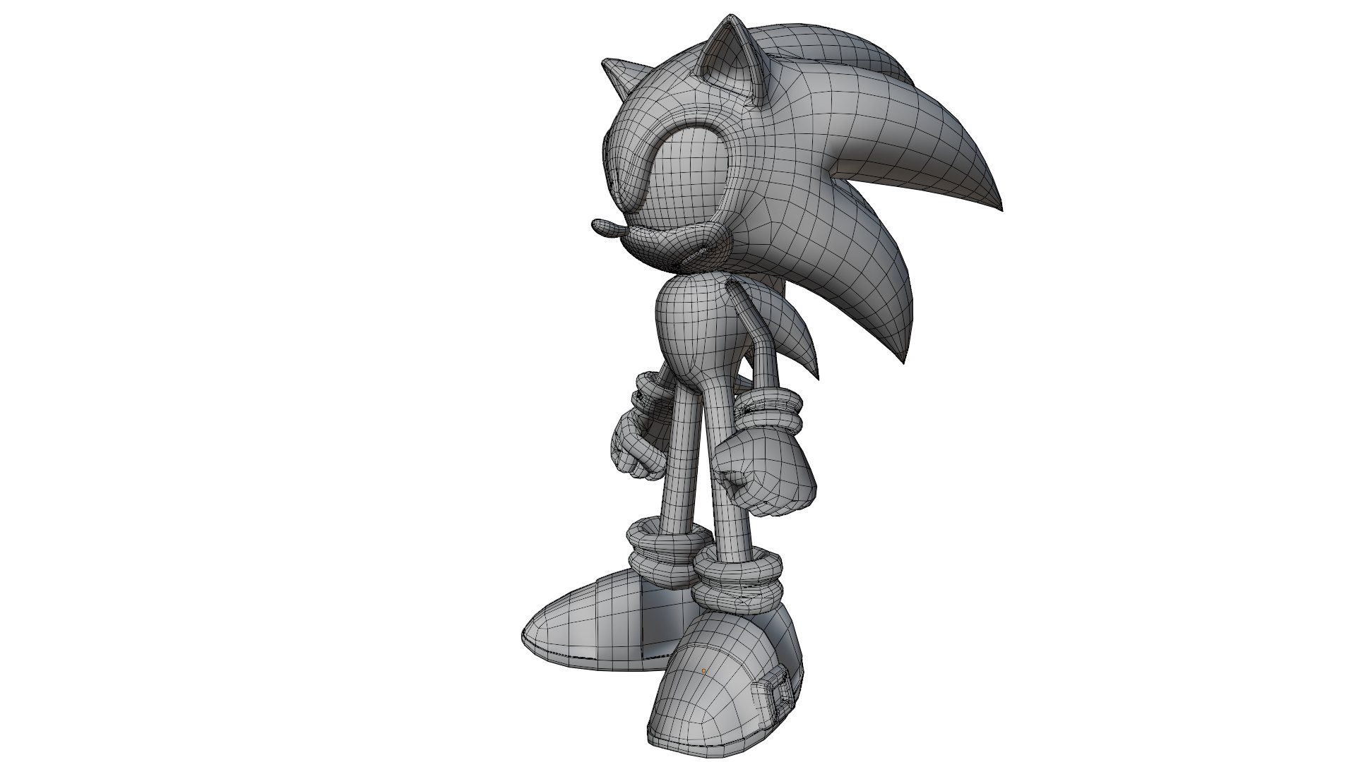 3D Sonic Rigged Model - TurboSquid 2207923