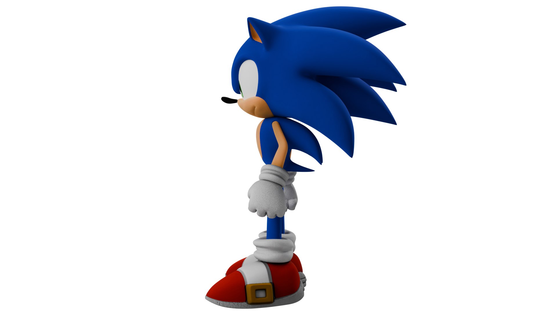 3D Sonic Rigged Model - TurboSquid 2207923