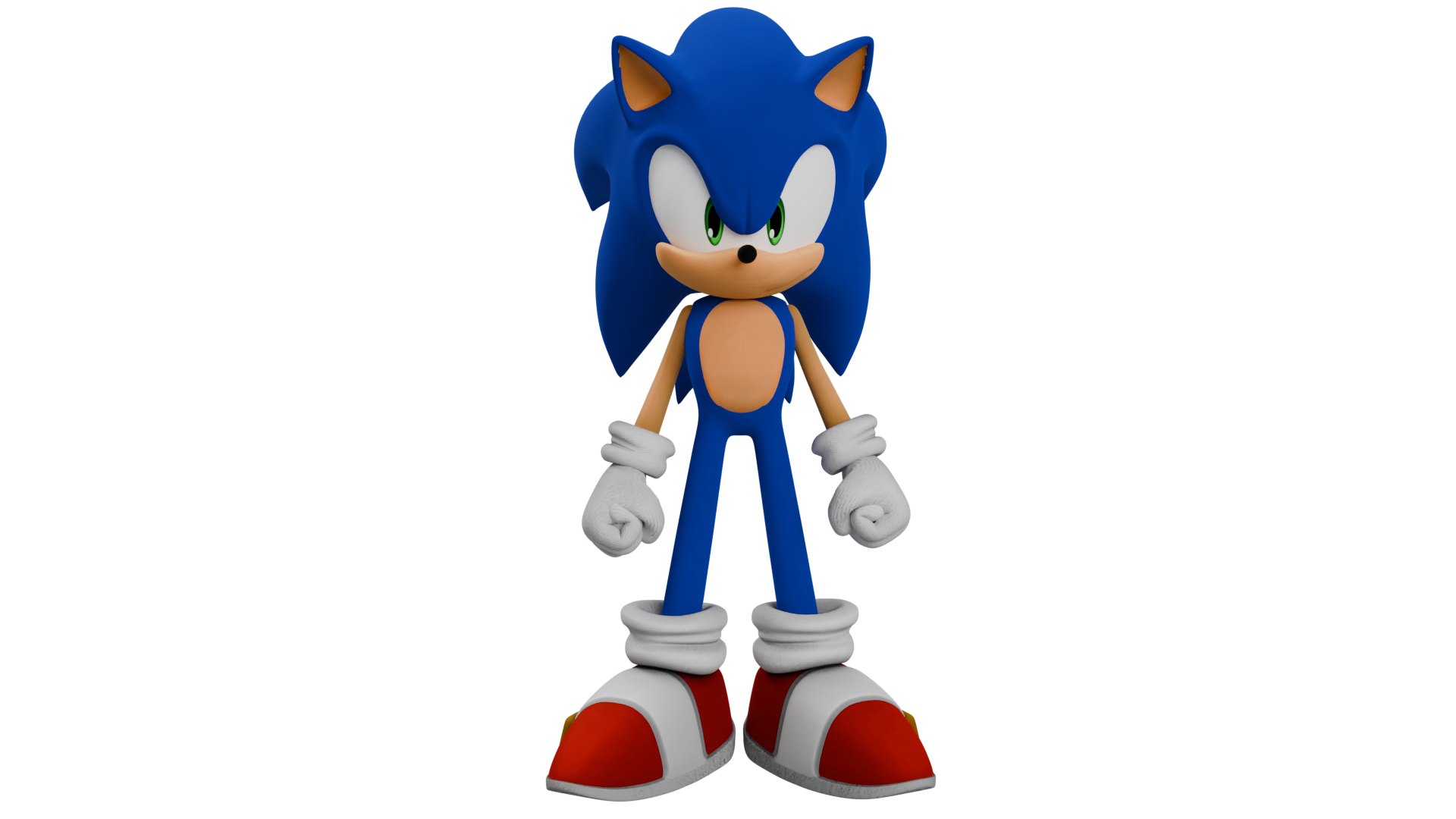 3D Sonic Rigged Model - TurboSquid 2207923